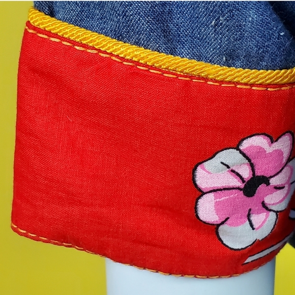 SOLD Vtg 70s skirt set - Picture 8 of 16